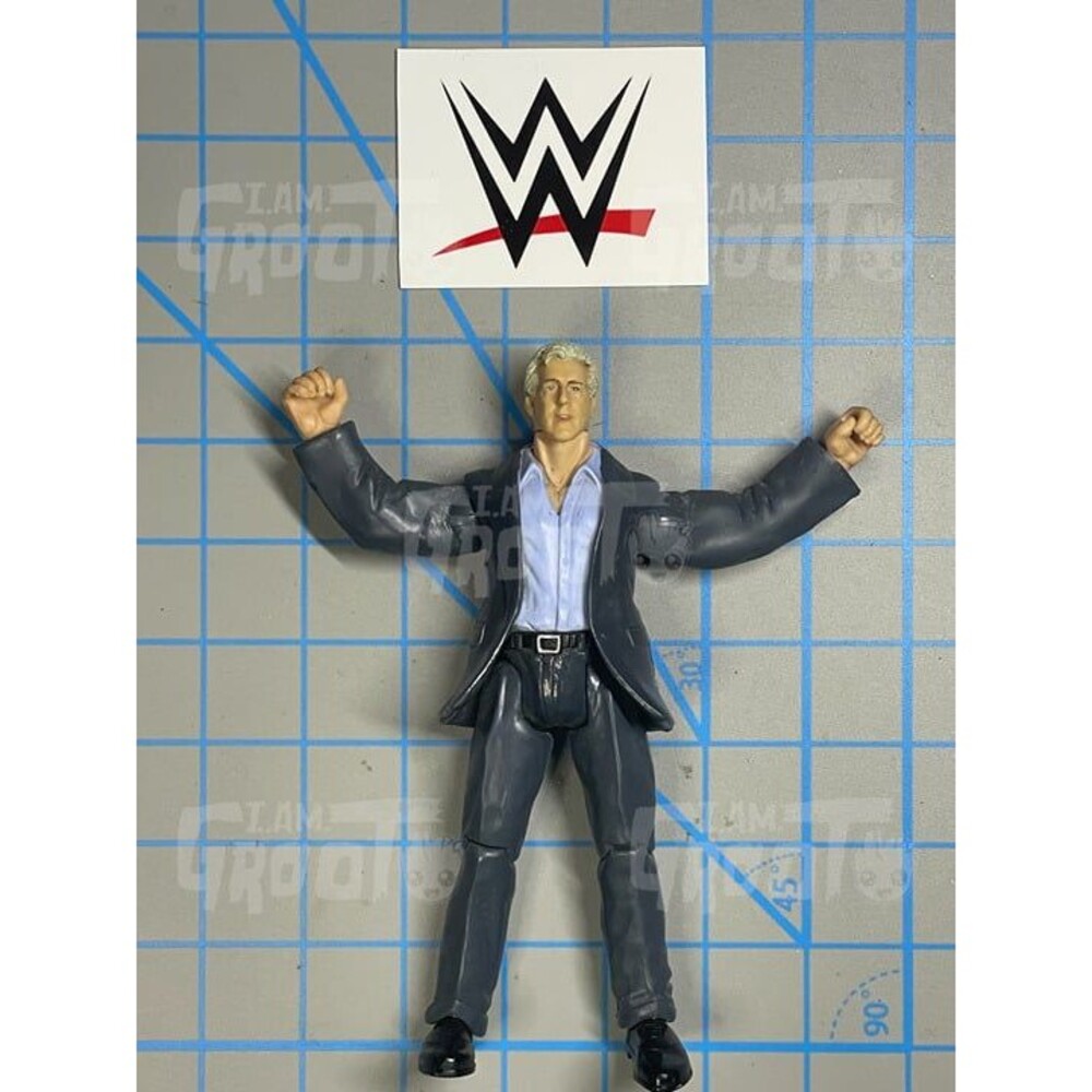 WWE Rick Flair Action Figure 2000 Jakks Pacific Wrestling WOOOOOO